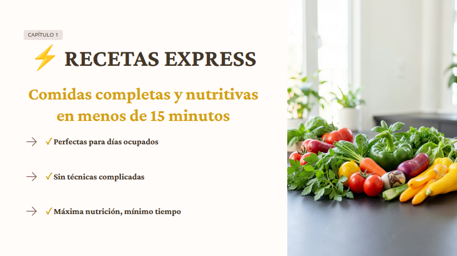 E–book: Método Pérdida de Peso Express: Guía Práctica, 50 Recetas para Toda Ocasión y Plantillas Interactivas de Seguimiento